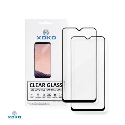 Захисне скло XOKO Full glue Samsung M315 (M31) Black (2 штуки в комплекті)