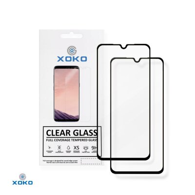 Захисне скло XOKO Full Glue Xiaomi Mi9 SE Black (2 штуки в комплекті)