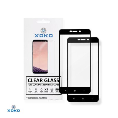 Захисне скло XOKO Full glue Xiaomi Redmi 4a Black (2 штуки в комплекті)