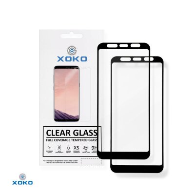 Захисне скло XOKO Full glue Xiaomi Redmi 5 Plus Black (2 штуки в комплекті)