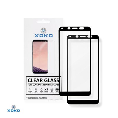 Захисне скло XOKO Full glue Xiaomi Redmi 6a Black (2 штуки в комплекті)