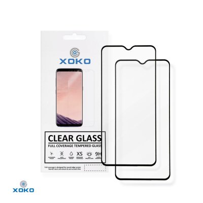 Захисне скло XOKO Full glue Xiaomi Redmi Note 8 Pro Black (2 штуки в комплекті)