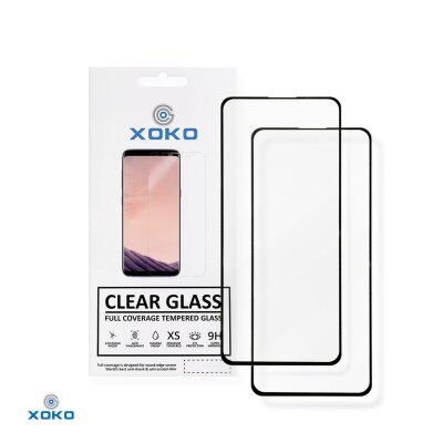 Захисне скло XOKO Full glue Xiaomi Redmi Note 9 Pro/9s Black (2 штуки в комплекті)