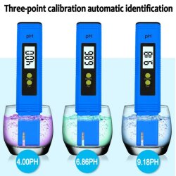 Тестер якості води PH – метр Цифровий Optima PH009 Blue