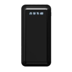 УМБ Azeada Power bank з кабелями PD-P62 10000mAh чорний