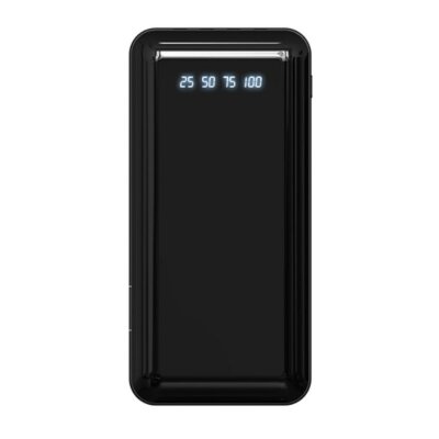 УМБ Azeada Power bank з кабелями PD-P62 10000mAh чорний