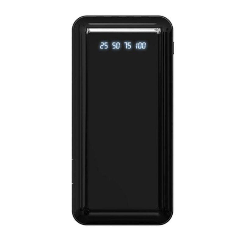 УМБ Azeada Power bank з кабелями PD-P62 10000mAh чорний