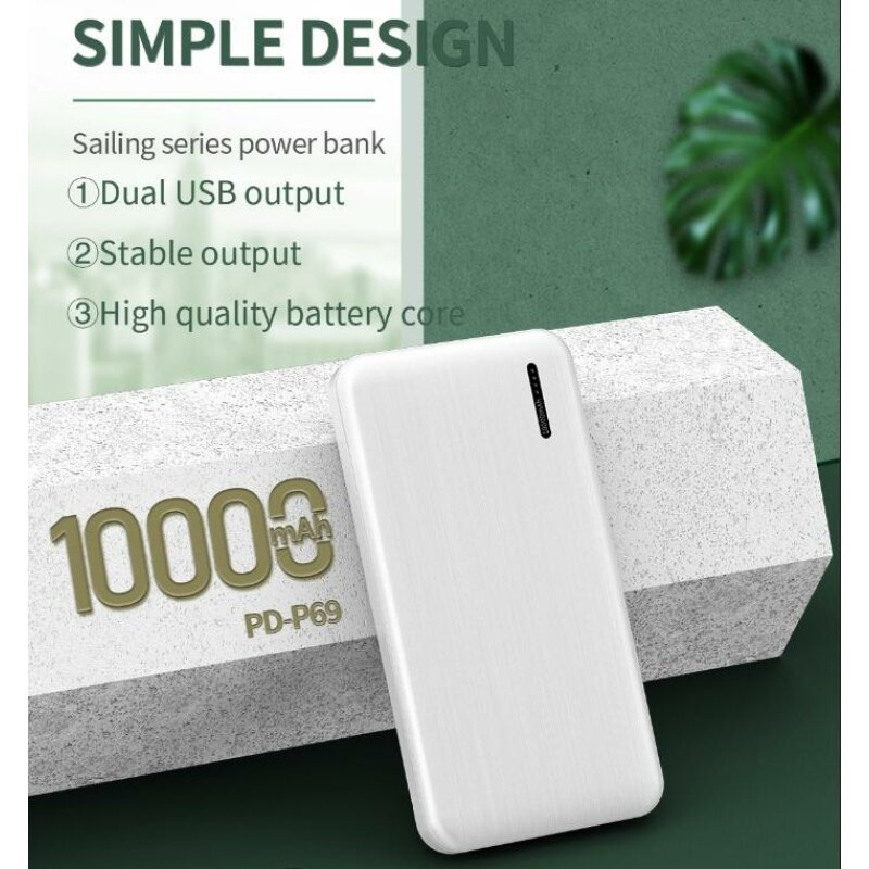 УМБ Proda Power Bank PD-P69 10000mAh білий