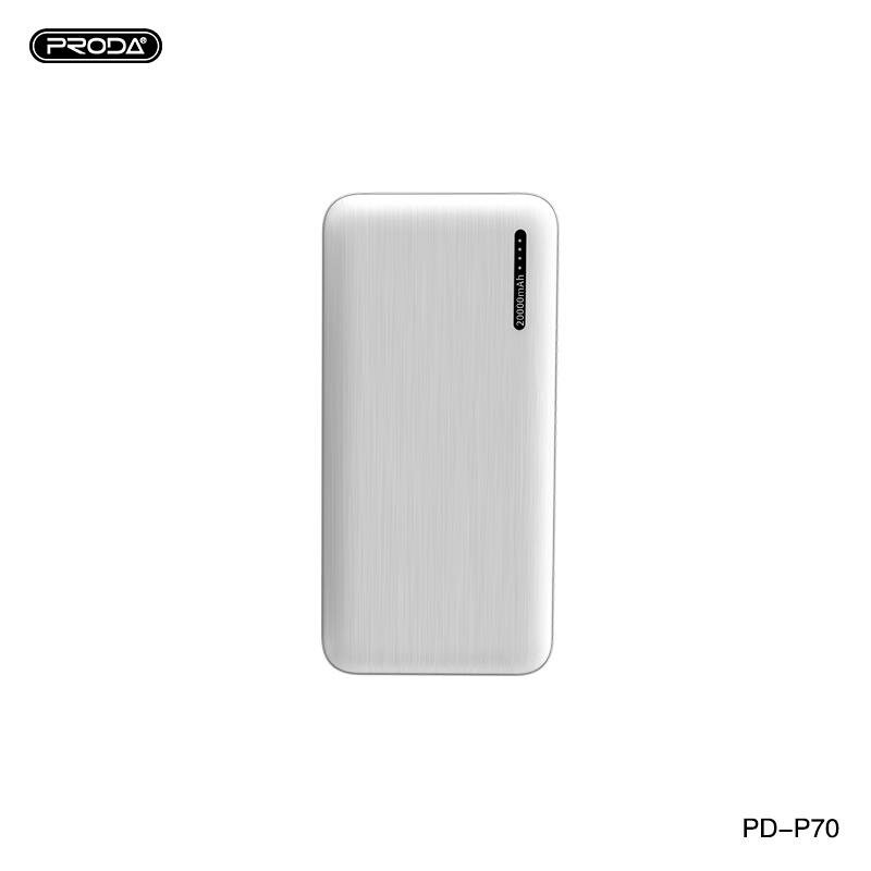 УМБ Proda Power Bank PD-P70 20000mAh білий