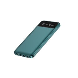 УМБ YOULO Power Bank з кабелями 10000mAh PD-P84 зелений