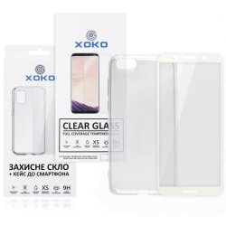 Комплект панель + скло XOKO для Huawei Y5 (2018) Transparent