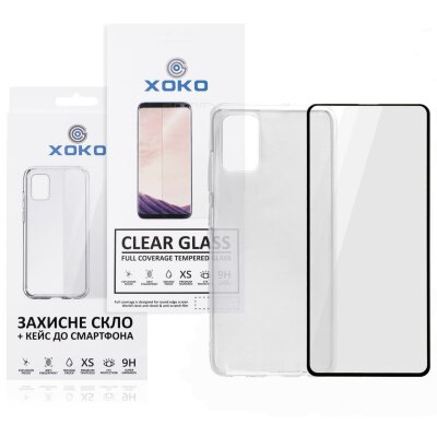 Комплект панель + скло XOKO для Samsung A515 (A51) Transparent