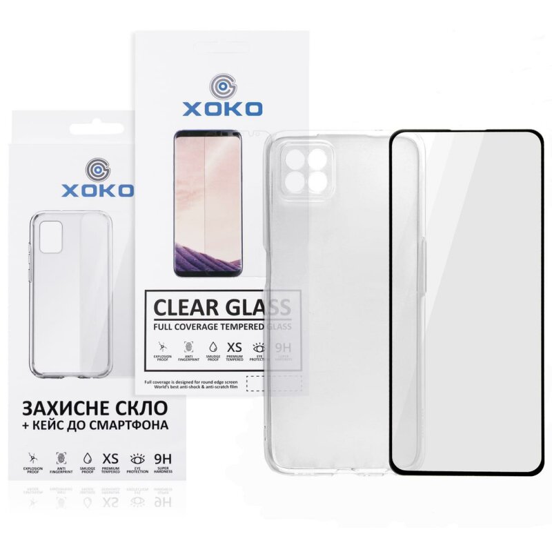 Комплект панель + скло XOKO для Samsung A725 (A72) Transparent