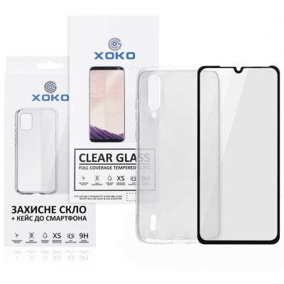 Комплект панель + скло XOKO для Xiaomi Mi A3 Lite/CC9 Transparent