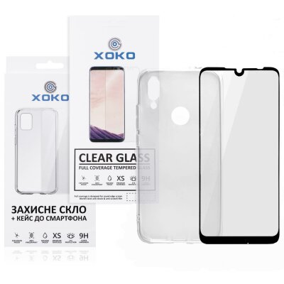 Комплект панель + скло XOKO для Xiaomi Redmi 7 Transparent