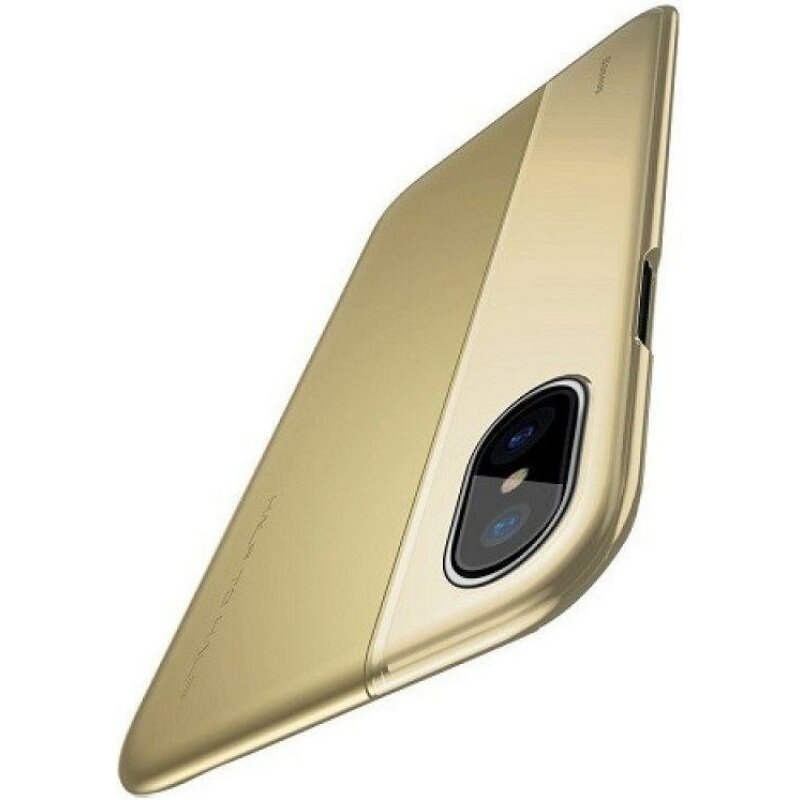 Чохол Baseus for iPhone X (RY0V) Gold