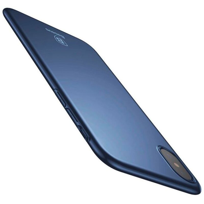 Чохол Baseus Thin Series for iPhone X (ZB15) Blue
