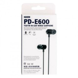 Вакуумні навушники Proda PD-E600 Чорні