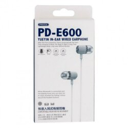Вакуумні навушники Proda PD-E600 Білі