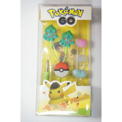 Навушники Optima Mp3 Pokemon Go "Bulbasaur" Green 3,5 мм