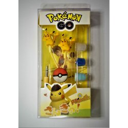 Навушники Optima Mp3 Pokemon Go "Pikachu Funny with Pokeball" Yellow 3,5 мм
