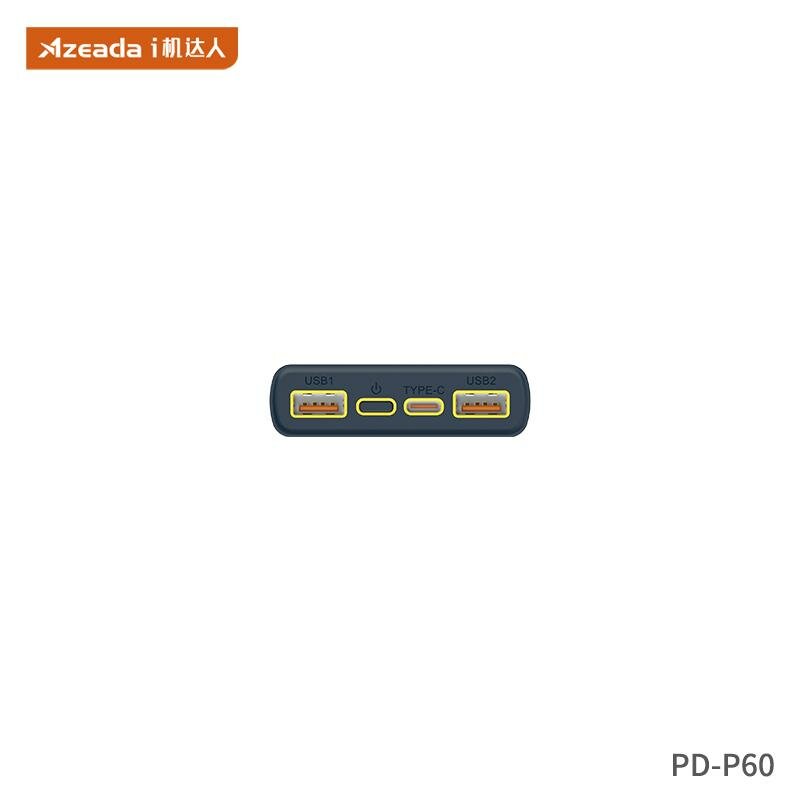 Універсальна мобільна батарея Proda PD P-60 10000 mAh Black
