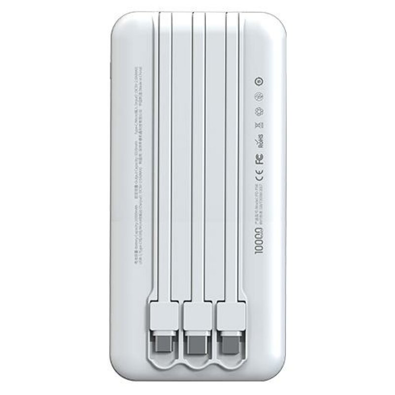 Універсальна мобільна батарея Proda PD P-98 10000 mAh White