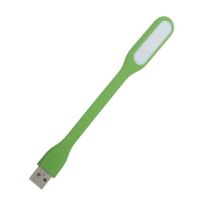 Світлодіодний LED світильник гнучка USB лампа-ліхтарик Optima UL-001 Зелений