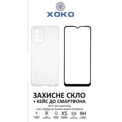 Чохол XOKO Ultra Thin Air + Захисне скло Full Cover Ultra-Thin 0.25мм для Realme C11 (2021) Black