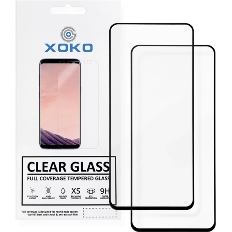 Захисне скло XOKO Full Cover Ultra-Thin 0.25мм Xiaomi 13 Black (2 штуки у комплекті)