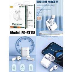 Навушники Proda Azeada Star TWS PD-BT118 White