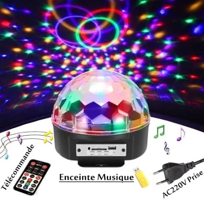 Диско шар Magic Ball Music MP3 плеєр з bluetooth та пультом