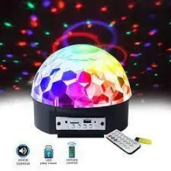 Диско шар Magic Ball Music MP3 плеєр з bluetooth та пультом