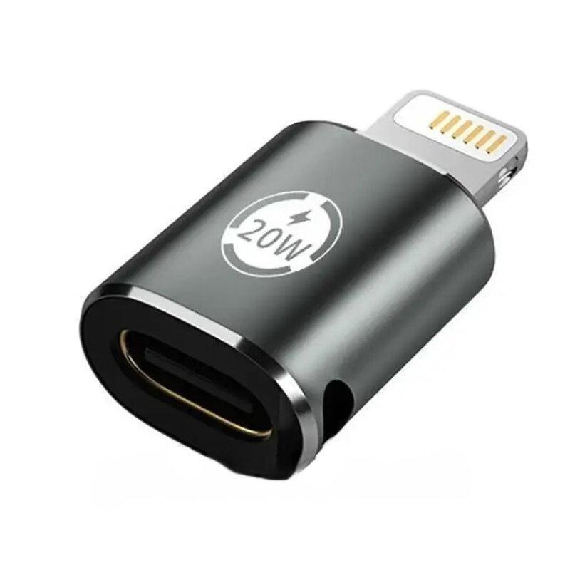 Адаптер XoKo AC-015m USB Type-C-Lightning 20W Black
