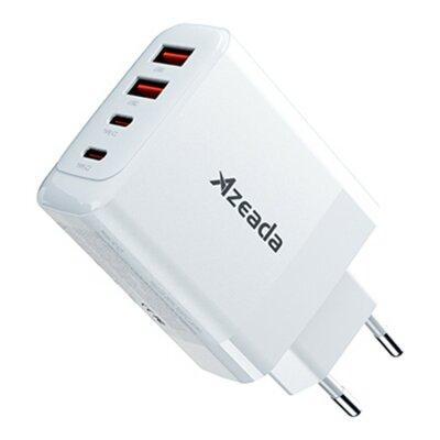 Зарядний пристрій Proda AZEADA Seagulls AZ-19 GaN5 65W USB-A (QC4.0) USB-C (PD3.0) білий