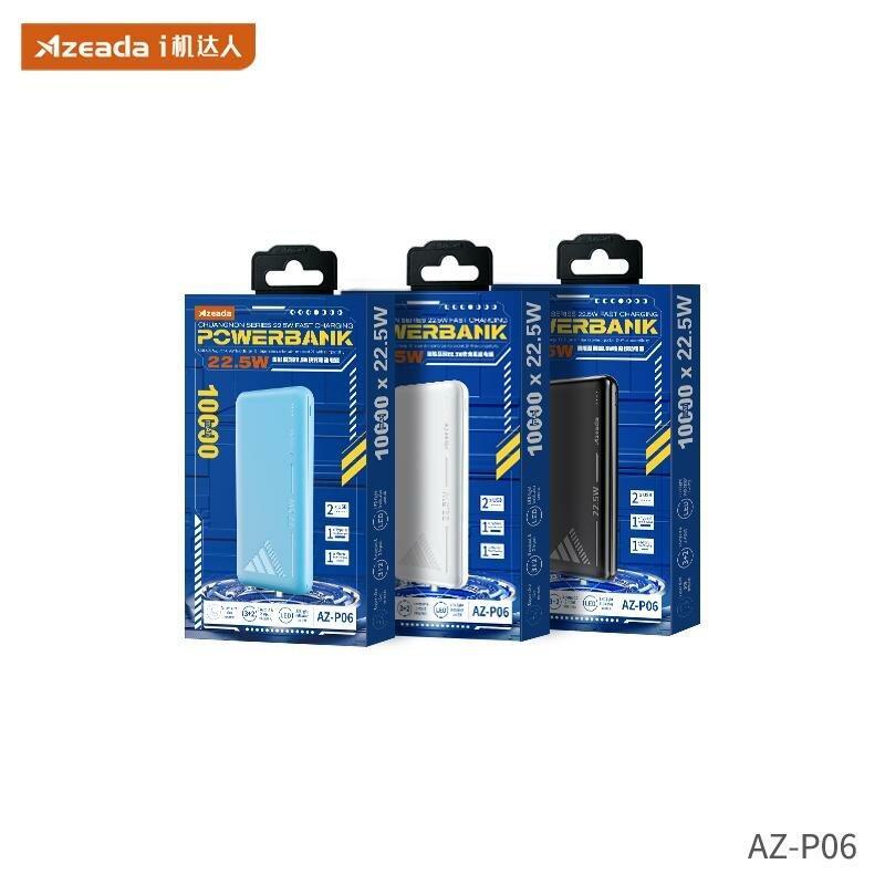 Універсальна мобільна батарея Proda AZEADA Chuangnon AZ-P06 10000 mAh 22.5W fast charging, чорний