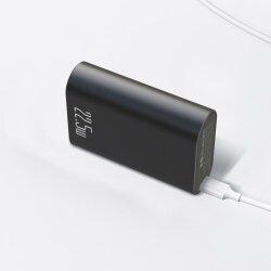 Павербанк XO PR155 Touch Sensor 10000 mAh (PD20W+QC22.5W) Чорний