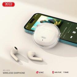 Бездротові навушники Bluetooth TWS XO G16 ENC з подвійним мікрофоном White