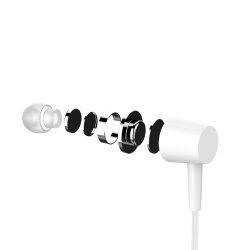 Провідні навушники з мікрофоном HF Denmen DR02 3.5mm 1.2 м чорний