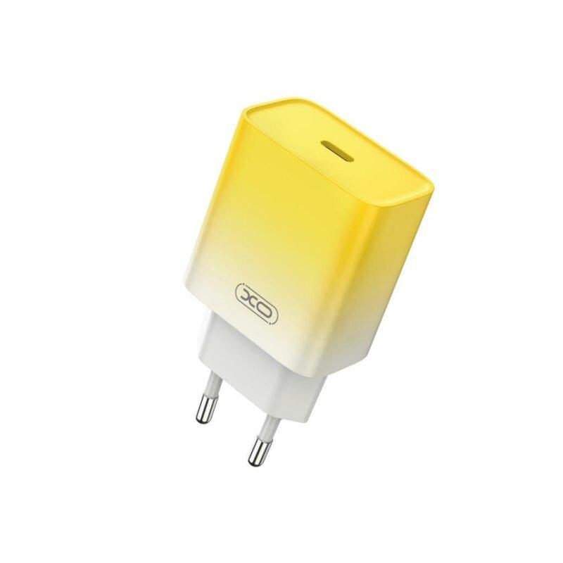 Мережевий зарядний пристрій CE18 PD30W USB-C Yellow