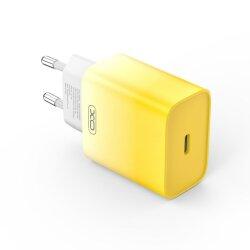Мережевий зарядний пристрій CE18 PD30W USB-C Yellow
