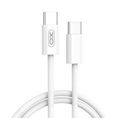 Кабель XO USB Type-C-Type-C NB-Q259 iPhone15 60W data cable White