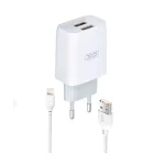 МЗП XO L57 2USB 2.4A + Кабель Lightning White