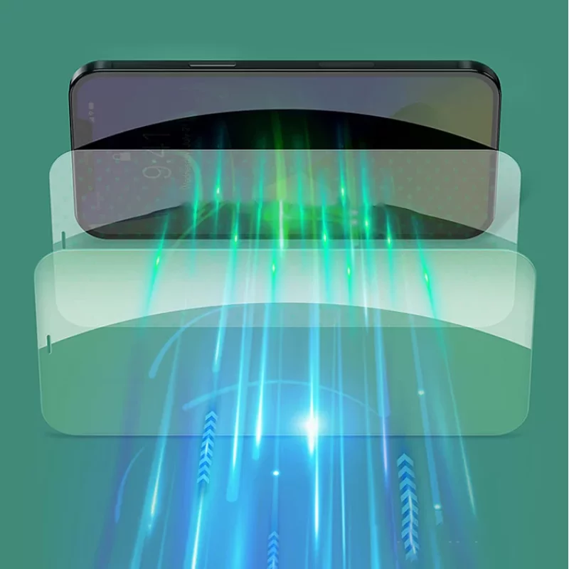 Захисне скло Baseus Eye Protection Full Coverage 0.3mm для iPhone 12/12 Pro Green (2 штуки у комплекті)