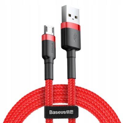 Кабель Baseus Cafule Cable USB for Micro 2.4A 1 м Red (CAMKLF-B09)