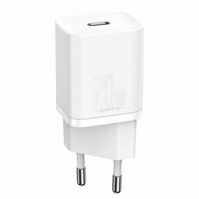 МЗП PD Baseus Super Si 20W 1 USB-C (CCSUP-B02) White