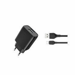 МЗП XO L57 2.4A/2USB + microUSB Black