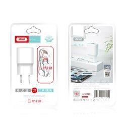 МЗП XO L73 2.4A/1USB + Type-C White