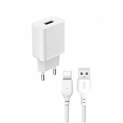 МЗП XO L99 2.4A/1USB + Type-C White