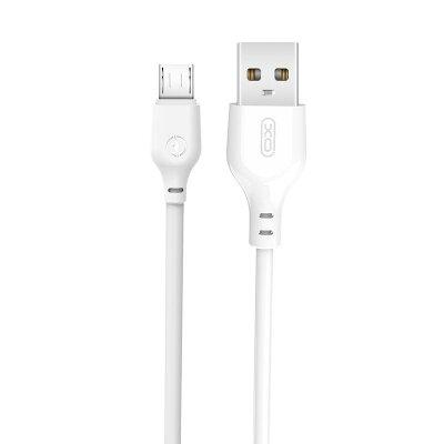 Кабель XO microUSB NB103 2.1A/2m White